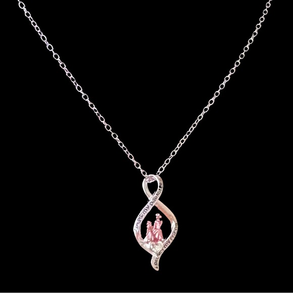 🆕 Forever Mother & Daughter Bond Silver Necklace - Picture 10 of 16